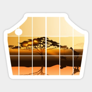 Wild Savanna Sticker